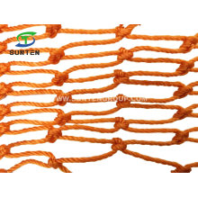 Orange HDPE Fall Protection/Prevention Net, Construction Safety Catch Net/Netting, Fall Arrest Safety Net, Knotted Ski Field Barrier Snow Fence Nets